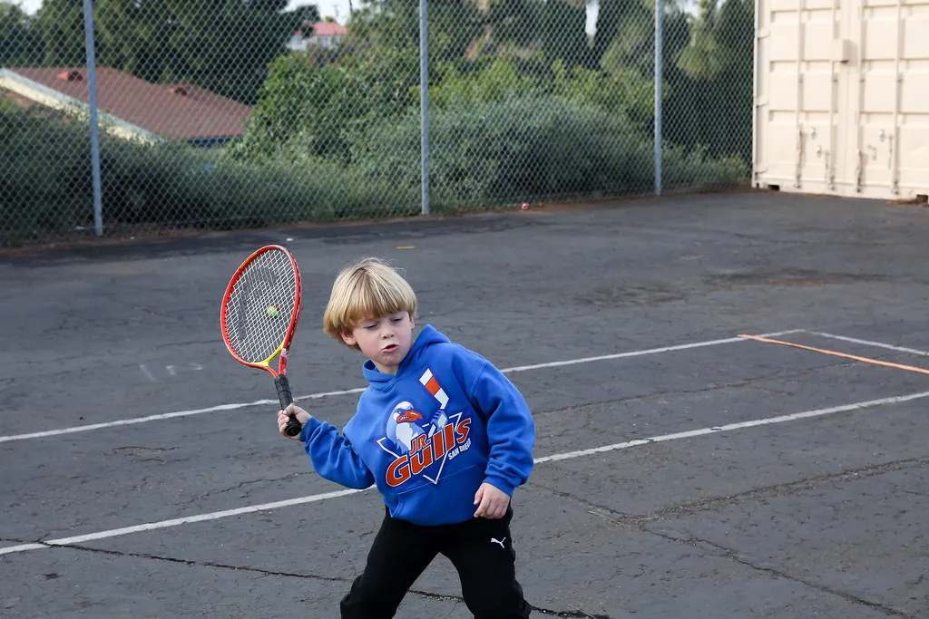 Entrenamiento de tenis individual